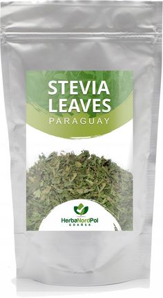 Stewia liście krojone Idealne do zaparzania Stevia