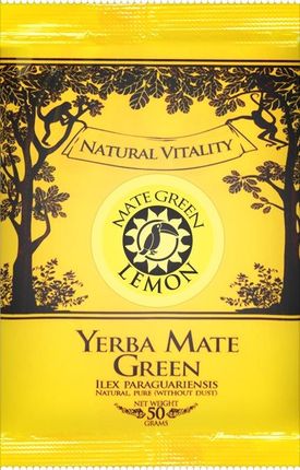 Yerba Mate Green Lemon - 50g Orzeźwiająca