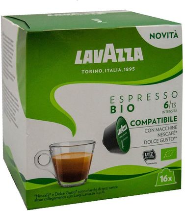 Kapsułki Lavazza Dolce Gusto Espresso Bio 16 sztuk