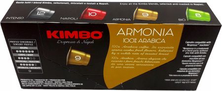 Kimbo Armonia kaspułki do systemu Nespresso 10szt