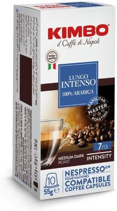Kimbo Espresso Lungo 10 kapsułek Nespresso