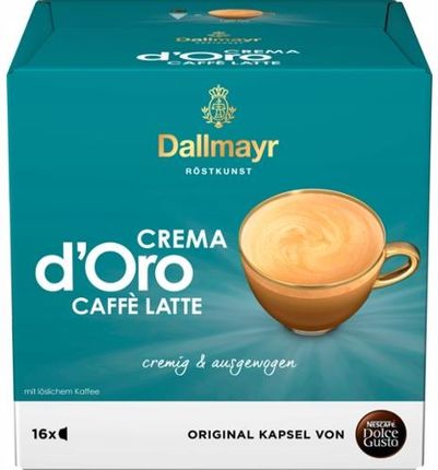 Nescafe Dallmayr Crema D'oro Latte 16 kapsułek