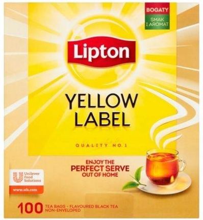 Herbata Lipton Yellow Label 100 torebek 2g