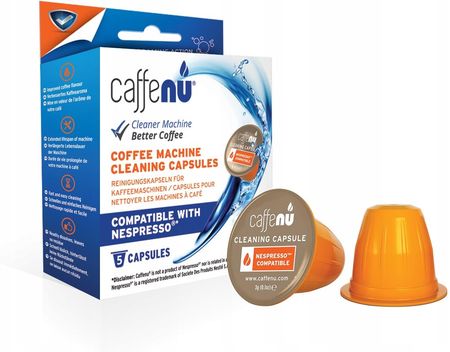 CaffeNu-kapsułki czyszczące do Nespresso (5 sztuk)