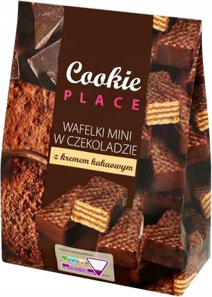 Cookie Place Wafelki mini w czekoladzie 280 g