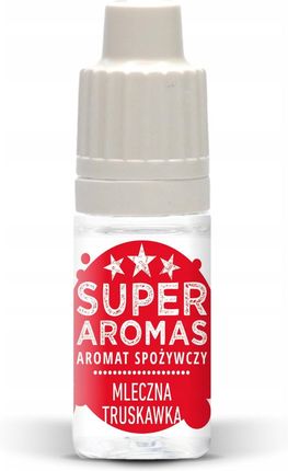 Super Aromas Aromat mleczna truskawka 10 ml