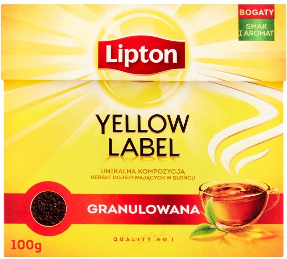 Herbata Lipton Herbata Granulowana 100g (op12szt) Czarna - Ceny I ...