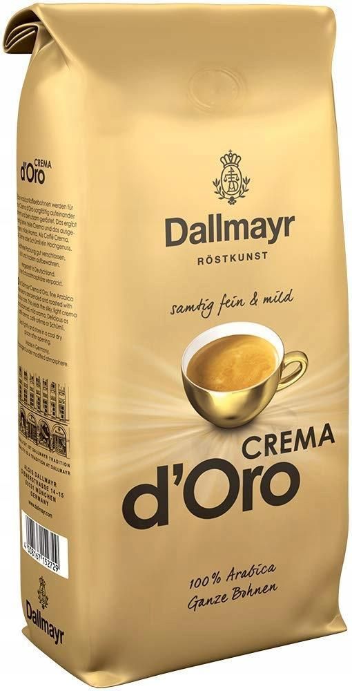 Dallmayr Crema d'Oro Ziarnista 1kg - zdjęcie 2 Dallmayr Crema d'Oro Ziarnista 1kg