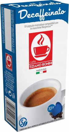 Kapsułki do Nespresso Bonini Decaffeinato 10 szt
