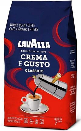 Lavazza Crema E Gusto Classico Kawa W Ziarnach 1kg
