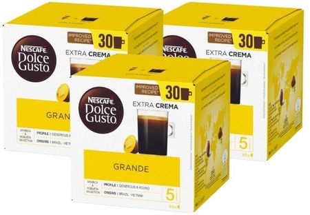 Kawa Nescafe Dolce Gusto Grande 3x30 90 kapsułek