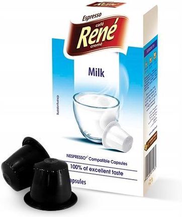 Rene Kaspułka Nespresso Mleko Hermetyczna Nowość