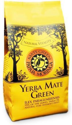 Yerba Mate Green Papaja Moringa 400g Subtelny smak