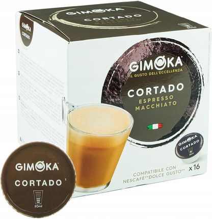 Dolce Gusto Kapsułki Gimoka Cortado Espresso Mleko