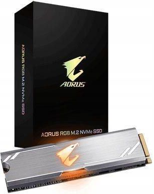 Gigabite Aorus RGB 512GB SSD Srebrny