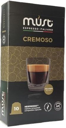 Kapsułki Nespresso Must Cremoso 10szt Nowość!