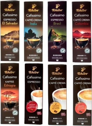 Tchibo Cafissimo Zestaw MIX 80 kapsułek