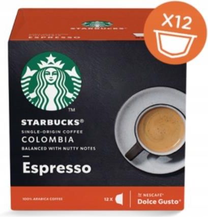 Kapsułki Starbucks Espresso Colombia Dolce Gusto