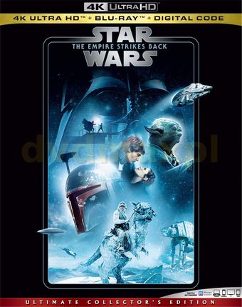 Star Wars: Episode V - The Empire Strikes Back (Gwiezdne wojny: Część V - Imperium kontratakuje) [Blu-Ray 4K]+[Blu-Ray]