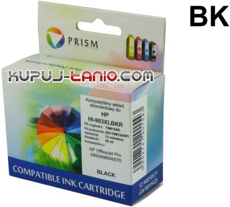 PRISM HP 903 XL BLACK ( ) TUSZ HP OFFICEJET 6970, HP OFFICEJET 6950, HP OFFICEJET 6960