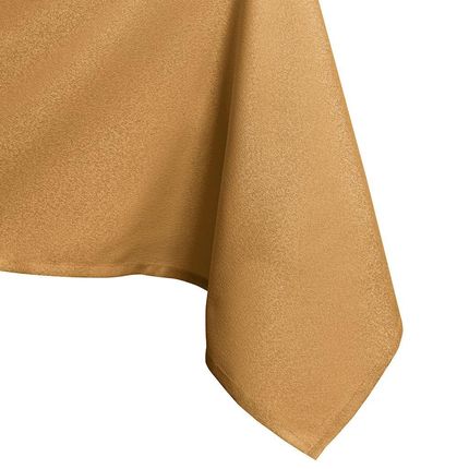Ameliahome Obrus Plamoodporny Empire Owal Złoty 155x250cm