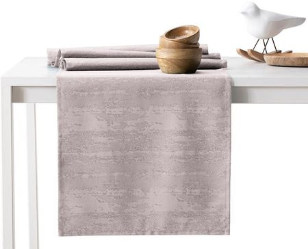 Ameliahome Bieżnik Plamoodporny Vesta Pudrowy Róż 30x80cm