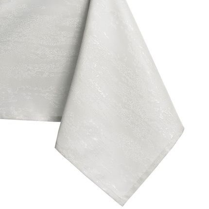 Ameliahome Obrus Plamoodporny Vesta Owal Kremowy 160x200cm
