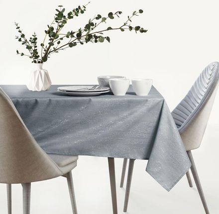 Ameliahome Obrus Plamoodporny Vesta Owal J. Szary 150x220cm
