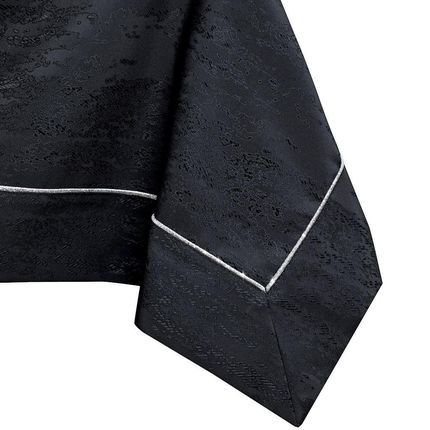 Ameliahome Obrus Plamoodporny Vesta Czarny 110x180cm