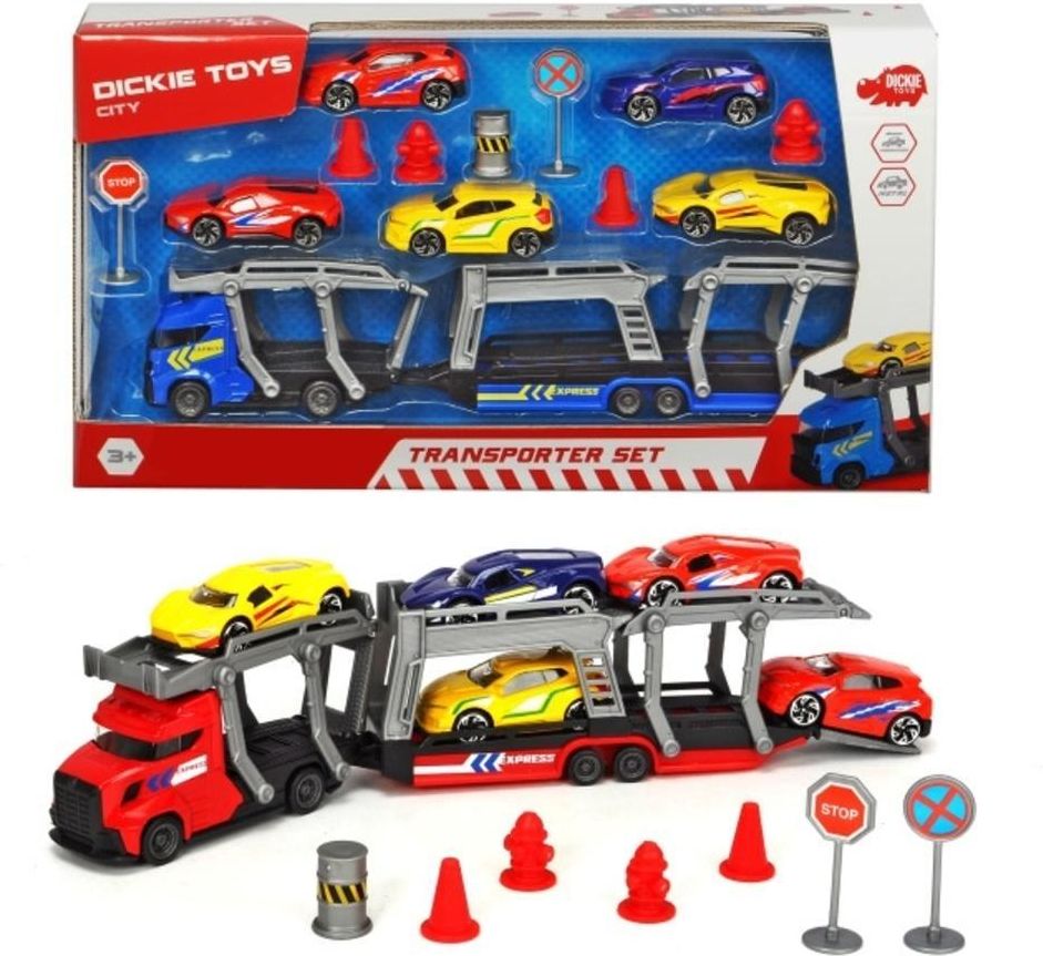 Dickie Toys City Zestaw Z Lwetą I Autami - Ceny i opinie - Ceneo.pl
