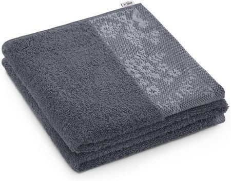 AmeliaHome Ręcznik bawełniany CREA 50x90 GRAFIT