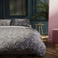 DecoKing POŚCIEL Z MIKROFIBRY WRZOS SZARY BIAŁY 155X220 2 80X80 2