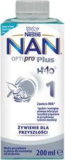 Zdjęcie NESTLE NAN OPTIPRO Plus 1 HM-O Mleko Początkowe W Płynie dla niemowląt od urodzenia 200ml - Kostrzyn nad Odrą