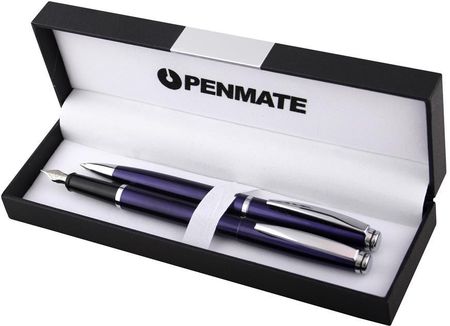 Penmate Komplet Długopis +Pióro Wieczne Virtuo Niebieski