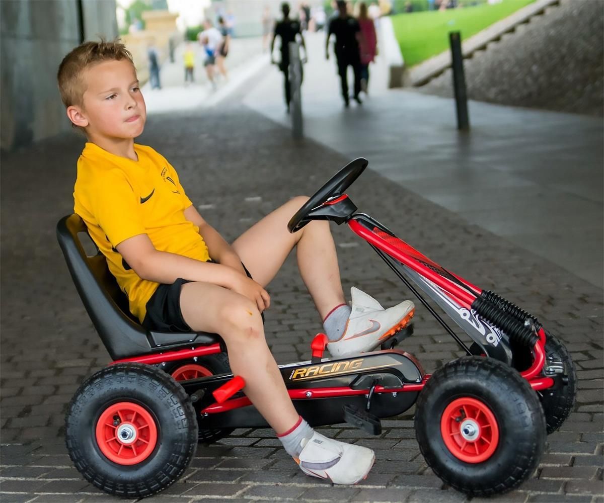 Milly Mally Gokart Na Pedały Thor Green - zdjęcie 5 Milly Mally Gokart Na Pedały Thor Green