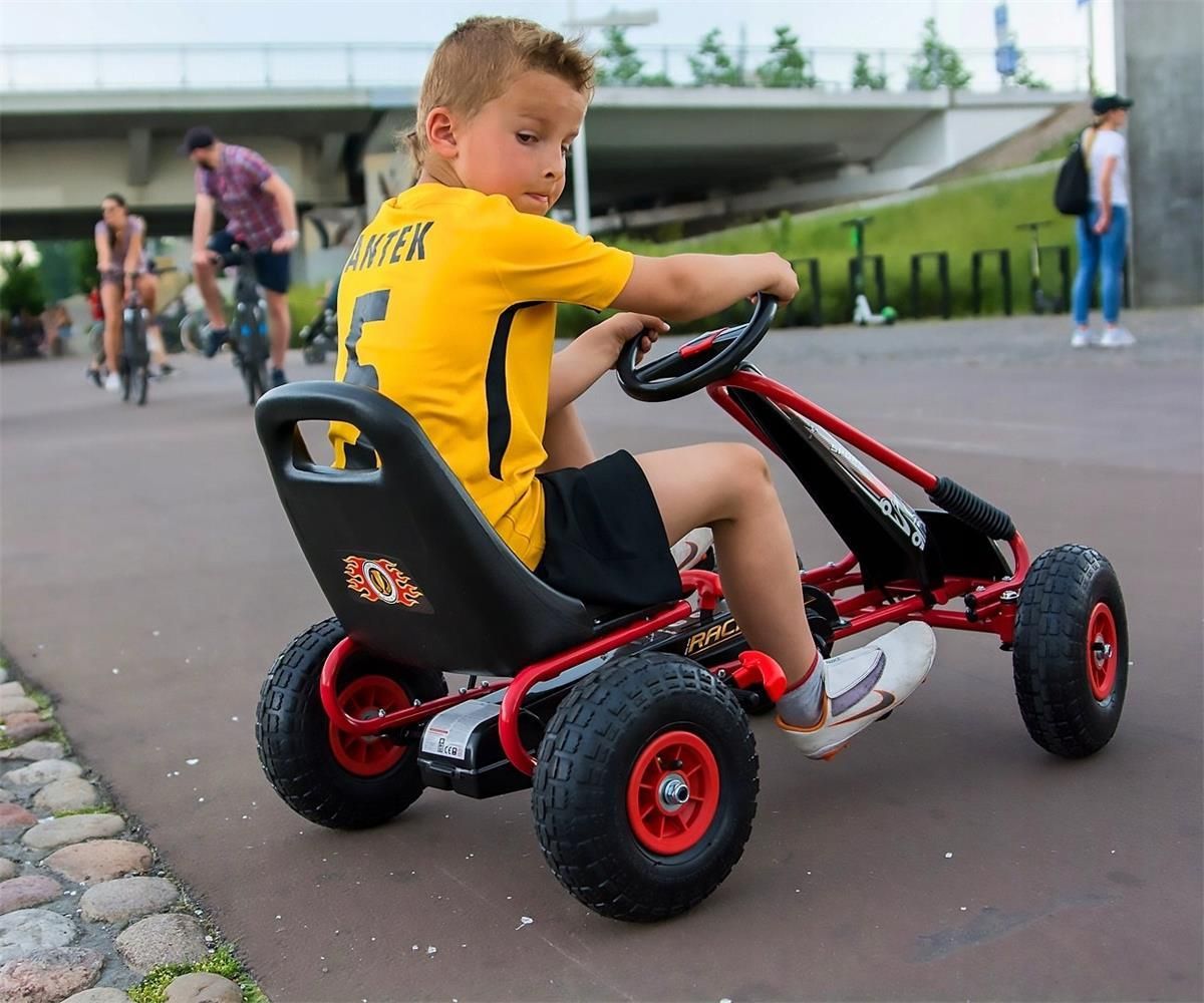 Milly Mally Gokart Na Pedały Thor Red - zdjęcie 2 Milly Mally Gokart Na Pedały Thor Red
