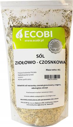 Sól Ziołowo - Czosnkowa 1KG