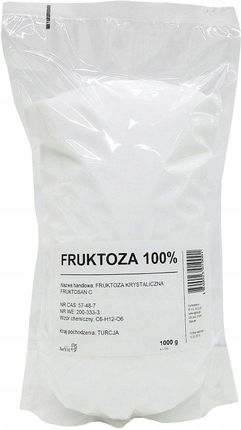 Fruktoza Krystaliczna 100% Cukier Owocowy 1KG