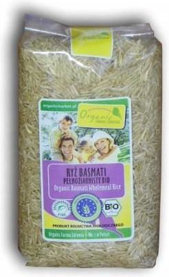 Ryż basmati brązowy 500g Organic - Bio