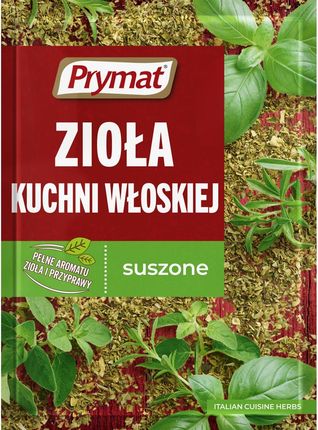 Zioła Kuchni Włoskiej Suszone 8g Prymat