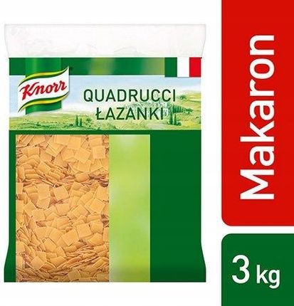 Knorr Makaron Quadrucci (Łazanki) 3 kg