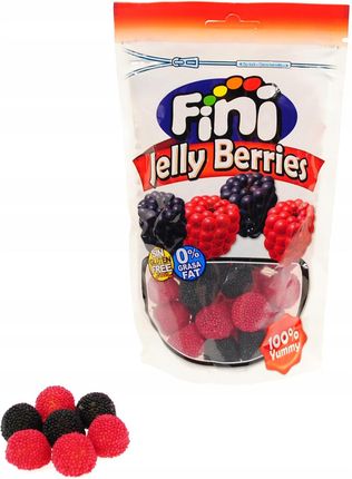 Żelki malinki owocowe Fini Jelly Berries 180g