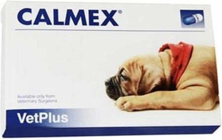 Calmex Suplement uspokojenie psów VetPlus 12kaps.