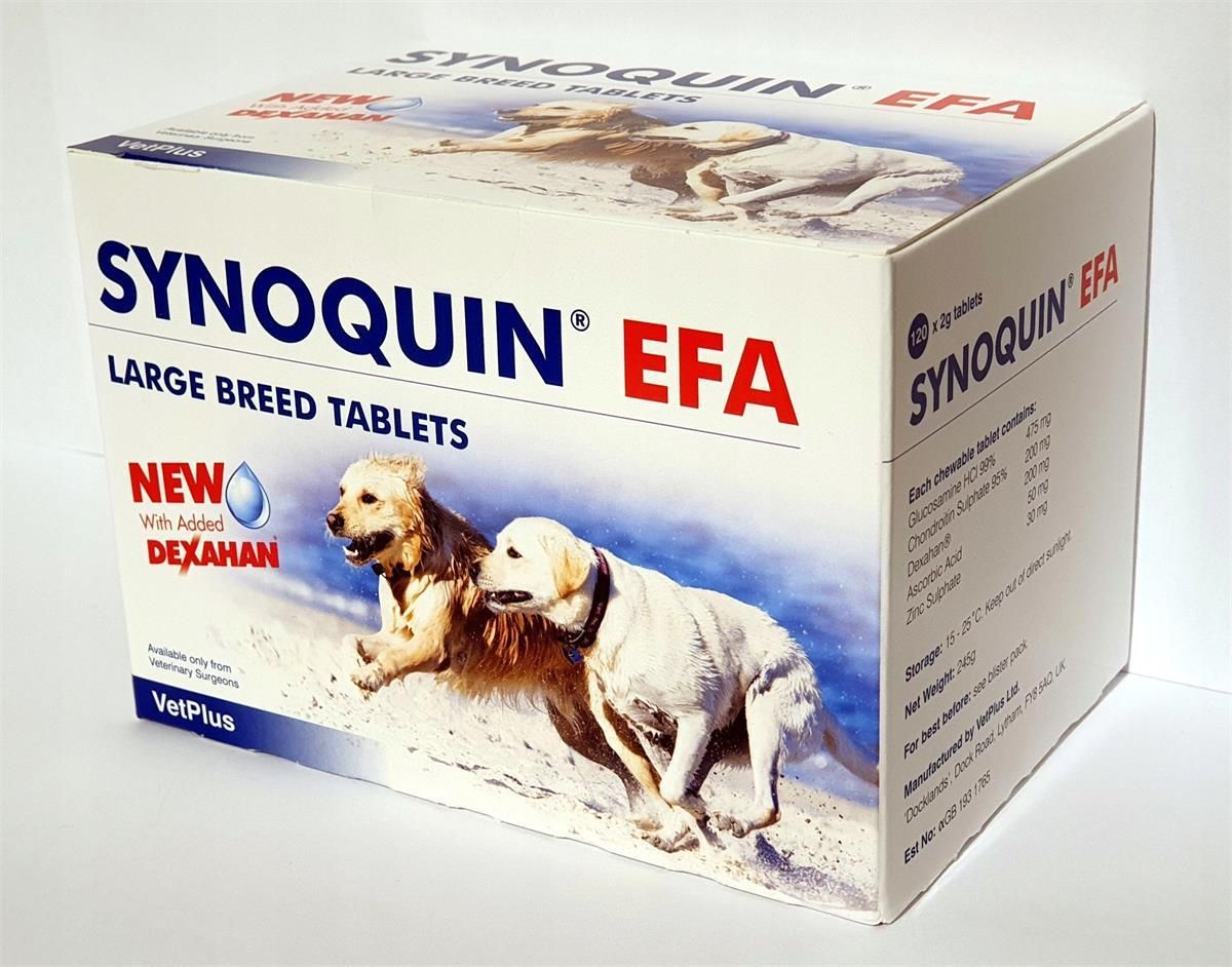 Synoquin efa hotsell large breed 120