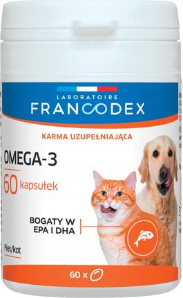 Francodex Omega-3 dla psów 60szt