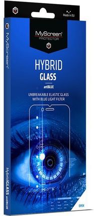 MyScreen Huawei P20 niepękające szkło hybrydowe z filtrem światła niebieskiego HybridGLASS antiBlue