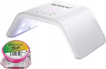 semilac lampa UV LED 36W biała do stylizacji paznokci