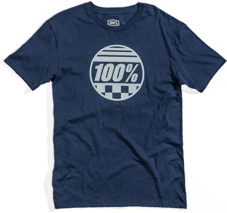 100% T-Shirt Ector Krótki Rękawem W Slate Blue New 