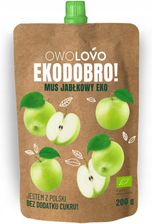 Zdjęcie Pd Mus jabłkowy EKOdobro Owolovo 200g - Tarnów