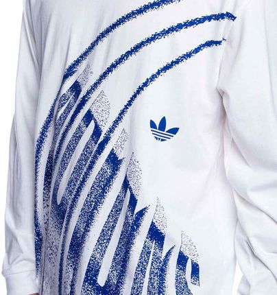 Koszulka Longsleeve Adidas Originals Llacuna LS Tee biała - Ceny i opinie T-shirty i koszulki męskie QMMF